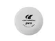 Cornilleau Kit 72 Palline Ping Pong, Bianco