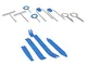 ProPlus 590114 Set 12 pz per la rimozione della radio dell'auto