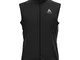 Odlo Zeroweight Warm Gilet, Nero, S Uomo