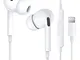 Auricolari con Filo iPhone con Connettore Lightning, [Certificato Apple MFi] in-Ear Cuffie...