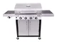 Char-Broil New Performance Series 440S - Griglia Barbecue a Gas con 4 Fuochi con Tecnologi...