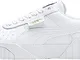 PUMA Women's Fashion Shoes CALI WN'S Trainers & Sneakers, PUMA WHITE-PUMA WHITE, 39