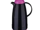 ROTPUNKT Christine 215, Electric Bottle Pop Thermokanne Nero, Rosa 1500ml 215-16-14-0