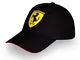 Ferrari Berretto da Baseball Scuderia F1 Team Classic Nero Bambino