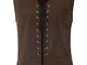 Gilet Uomo Steampunk Vittoriano Rinascimento Medievale Gotico retrò Vintage Senza Maniche...