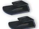 Due Pezzi Clip Compatibile per Telepass Autostrada Nuovo Modello Slim Sistema di Fissaggio...