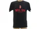 T-Shirt Milan - Maglietta Ufficiale Milan, S (Adulti)