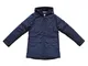 Stone Island junior giubbotto piumino con cappuccio bambino 7511640234.V0020 blu (12 anni)