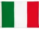 Bandiere di aricona - bandiera dell'Italia, resistente alle intemperie con 2 occhielli in...