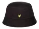 Lyle and Scott - Cappello da uomo in twill Nero Taglia unica