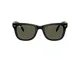 Ray-Ban Wayfarer pieghevole Classic Black (601S), 50