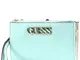 Guess UPTOWN CHIC SLG DBL ZIP ORGNZR, SMALL LEATHER GOODS Donna, Turchese, UNI