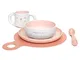 Suavinex Set Svezzamento Girl, Training Esercitarsi a Mangiare Da Soli, +6M - Modelli asso...