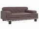vidaXL Divano per Bambini Marrone 70x45x30 cm in Similpelle, Mini Divano, Sofa per Bambini...
