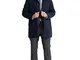 MANUEL RITZ SPOLVERINO/Trench Slim Fit in Cotone Uomo Colore Blu - 2832H840020336889 (54)