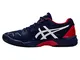 ASICS Gel-Resolution 8 Clay GS, Scarpe da Ginnastica Unisex-Bambini, Peacoat/Rosso Classic...