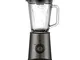 BLACK+DECKER BXJB800E - Frullatore, 800W, caraffa in vetro 1,5L, 2 velocità + Pulse, 4 lam...