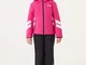 Colmar Ski Anzug-3169c, Tuta da Sci Bambina, Hot Pink-White-Hot P, 8