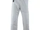 Malino - Pantaloni Judo da adulto per studenti, colore bianco, peso 7 once