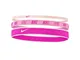 Nike - Fascia per Testa Mista Width 3 Pezzi, Unisex Adulto, Unisex - Adulto, AC4453, Rosa/...