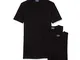 Navigare N. 3 T-Shirt Mezza Manica Scollo A V Uomo Cotone Interlock GARZATO - Art. 112 Dis...