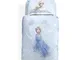 Caleffi 81208 Cotone Disney Frozen Elsa Completo Copripiumino per Singolo Letto, Multicolo...