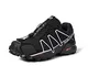 SALOMON Speedcross 4 Gore-Tex, Scarpe da Ginnastica Basse Uomo, Nero Black Silver Metallic...