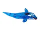 Materassino a forma di delfino per bambini, 110 cm (48913)
