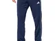 adidas Pantaloni di Base 18, Uomo, Blu (Blu Scuro/Bianco), XL