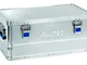 ALUTEC 10040 - Scatola in alluminio BASIC 40 (capacità 40 l, dimensioni interne (L x P x A...