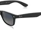 Ray-Ban New Wayfarer, Occhiali da sole, unisex ,Nero, 52 mm