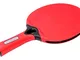 Sure Shot Matthew Syed - Racchetta da Ping Pong da Esterno, Colore Rosso, Taglia Unica