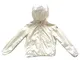 Moncler Junior Bambina Giubbotto Impermeabile Darma Bianco tg. 8 Anni