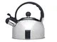 KitchenCraft Le' Xpress Bollitore a fischio, 1.3 L, Acciaio Inossidabile, Argento, 18.2 x...