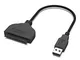 BENFEI Cavo da SATA a USB, adattatore per driver rigido da USB 3.0 a SATA III compatibile...