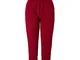 Longra-Pantaloni Donna Pile Pigiama Invernale Felpa in Pile da Ragazza Donna Pantaloni da...