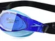 Speedo Elite Gog Au Black/Blue Occhialini da Nuoto, Unisex adulto, Black/Blue Taglia Unica