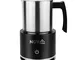 Novhome Montalatte Elettrico Cappuccinatore Schiumatore 3 in 1 Inox 600W 700mL Caldo e Fre...