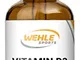 Vitamina D3 1000 gocce - 25 microgrammi. Olio MCT di alta qualità - vitamina D3 (colecalci...