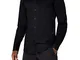 CASUAL FRIDAY 500924 Camicia, Nero (50003 Black), S Uomo