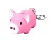 Verlike cute Pig Style LED light Sound Key Chain portachiavi auto ciondolo borsa decorazio...