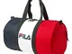 Fila Tedney Duffle Sports Travel Holiday Barrel Gym Training 35L Holdall Bag Multi L