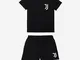 JUVE Juventus Pigiama Corto Uomo Primavera Estate 2021-100% Originale - 100% Prodotto Uffi...