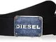 Diesel B-PLAC, Cintura Uomo, Nero (Black T8013-Pr227), 6 (Taglia Produttore: 105)