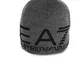 EMPORIO ARMANI 7 Cappello Unisex Cuffia Beanie Hat Grigio con Logo C21EA02