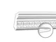 Cornice soffitto parete 150187F Profhome modanatura cornice flessibile modanatura tipo stu...