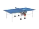 TAVOLO PING PONG TENNIS TAVOLO GARLANDO TRAINING INDOOR RIPIANO BLU