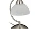 Relaxdays 10029517_55, Lampada da Tavolo Vintage, Funzione Touch, Vetro & Ferro, Regolabil...