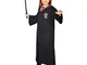 amscan Costume da Bambino Hermione, Hogwarts, Harry Potter, Grifondoro, Mago, Maga, Carnev...