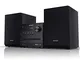 Sharp XL-B510 Micro Sound System, 40 W, Bluetooth e USB Playback, CD-MP3 Nero